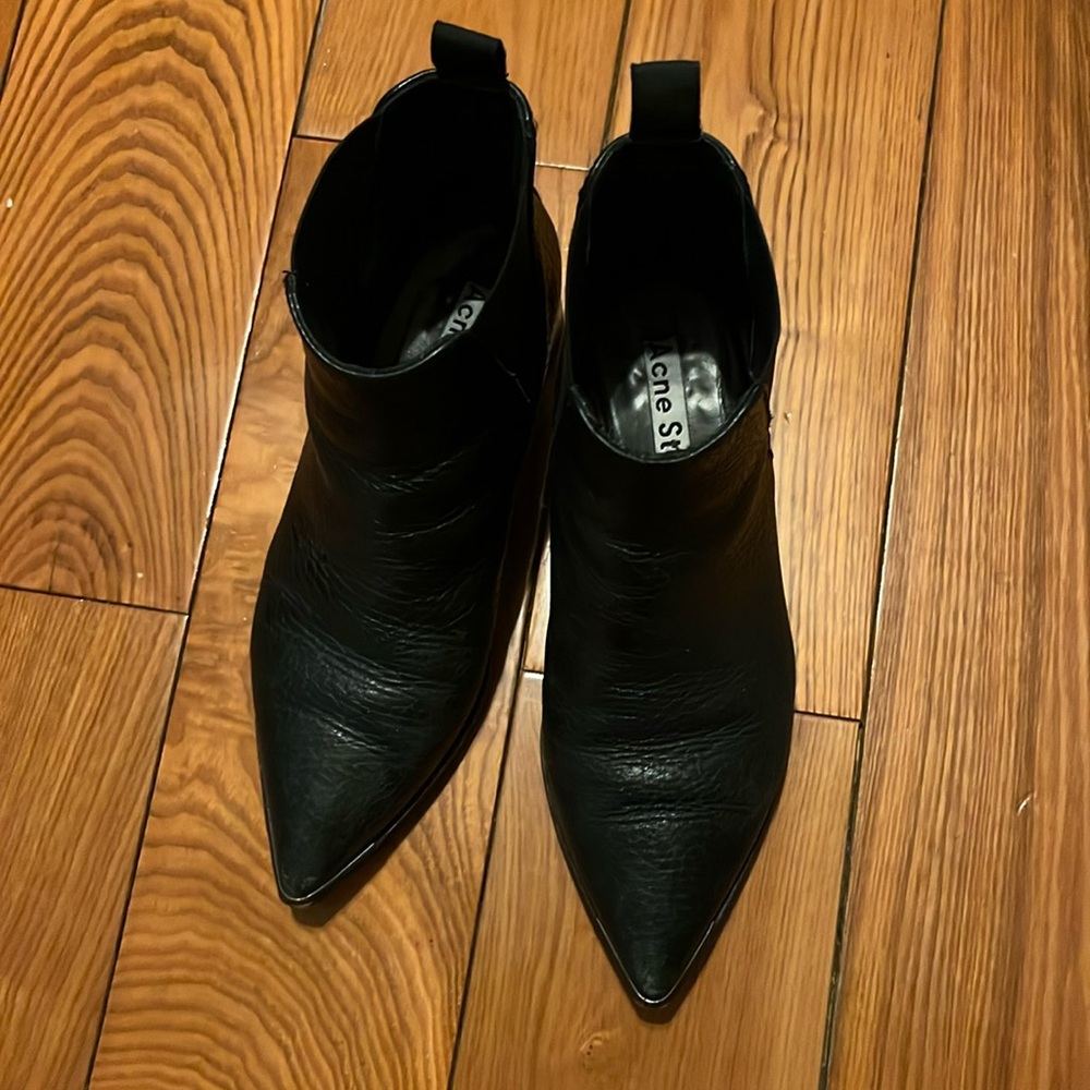 Acne leather Chelsea boots size 36